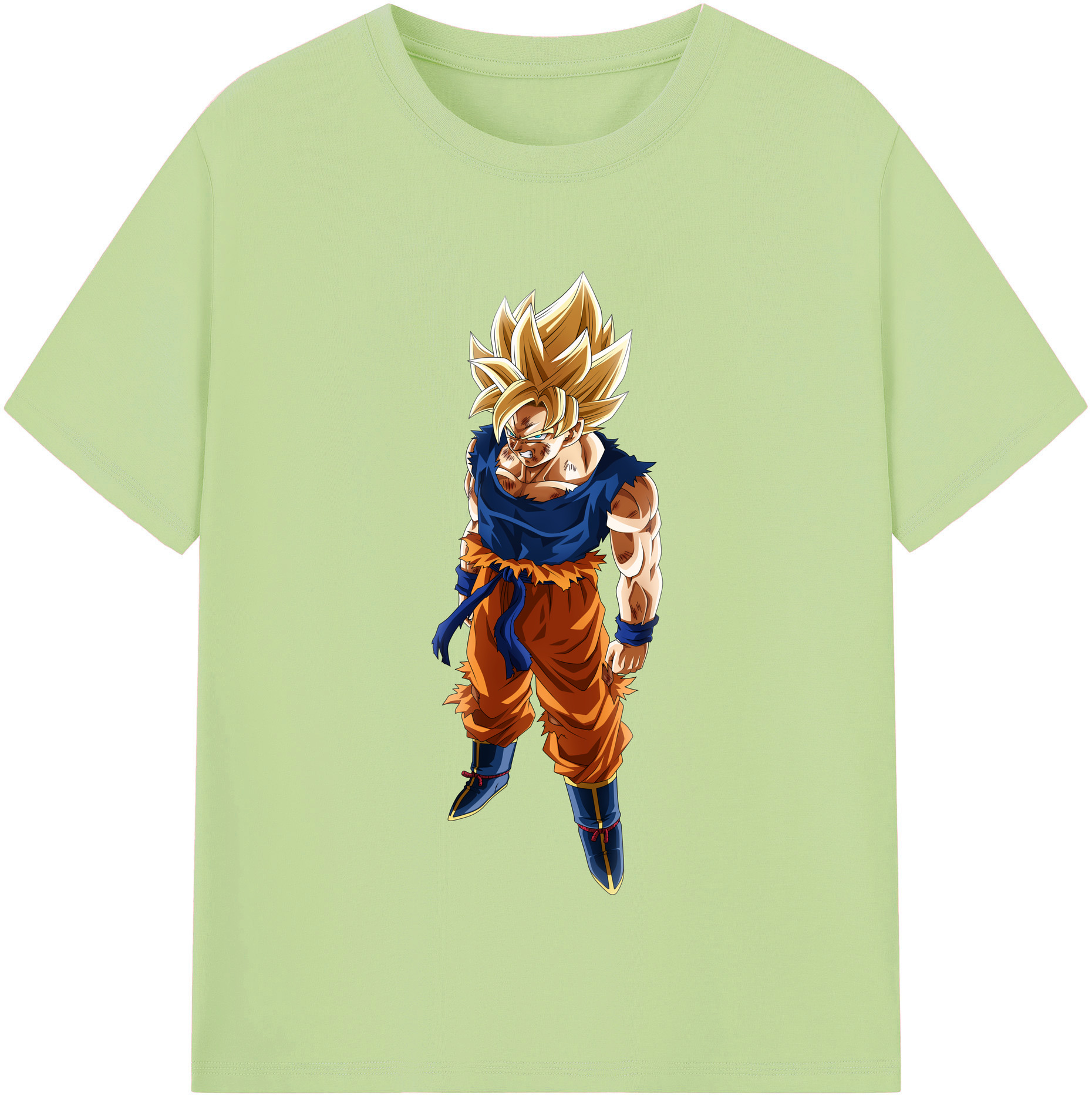 （画像用） ドラゴンボール 孫悟空（そん ごくう）Son Goku カカロット DRAGON BALL Kakarotto 綿100％半袖Tシャツ（フロントプリント）